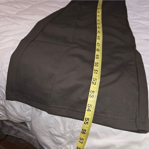 Vilanva Wide Leg flare Jumpsuit Square Neck One Piece Outfit Stretch Rom… small - Picture 9 of 12